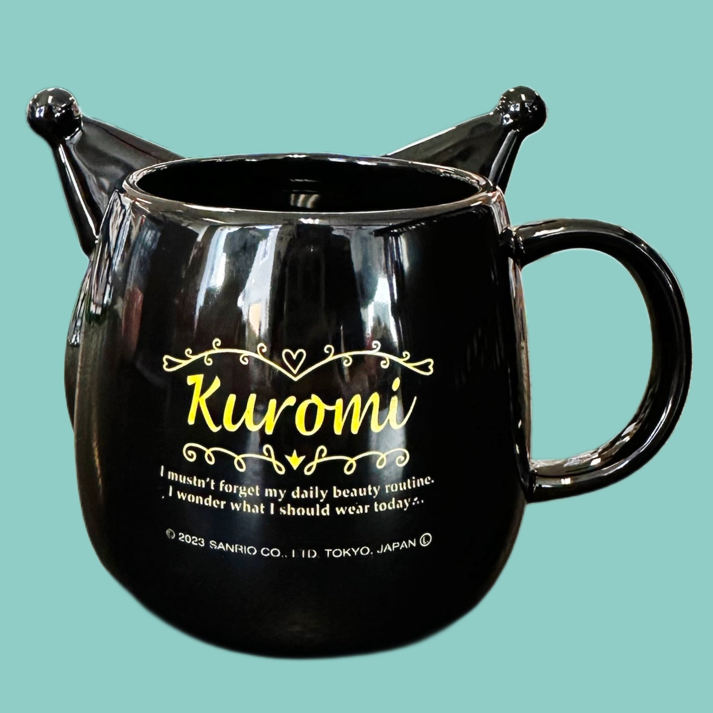 Sanrio Charakter Tasse Kuromi (1 Stk.) hinten