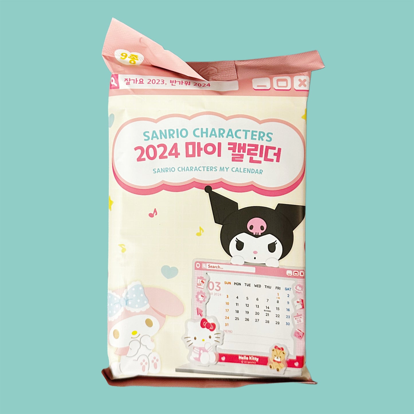 Measty Sanrio Jelly Bohnen & Kalender rosa