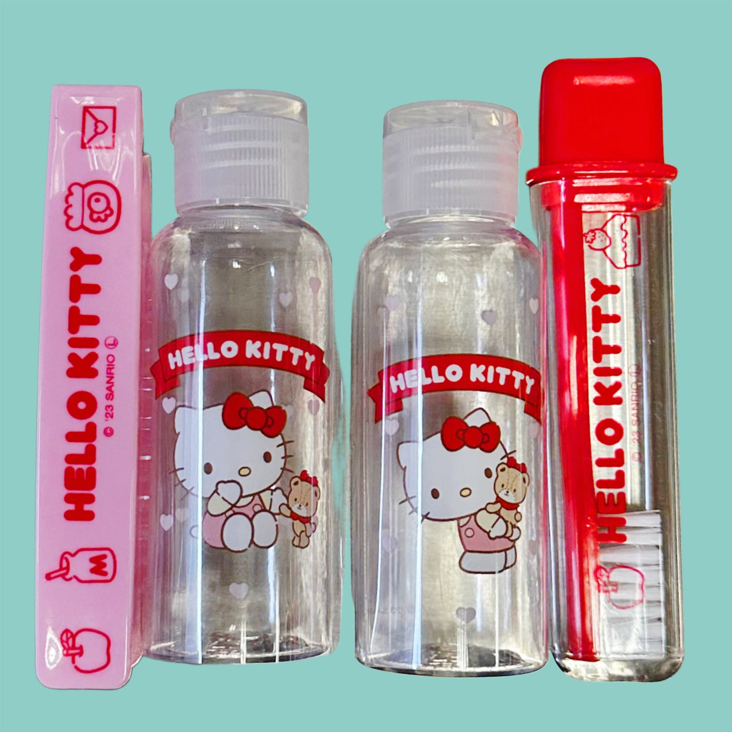 Hello Kitty Reiseset (1 Stk.) inhalt