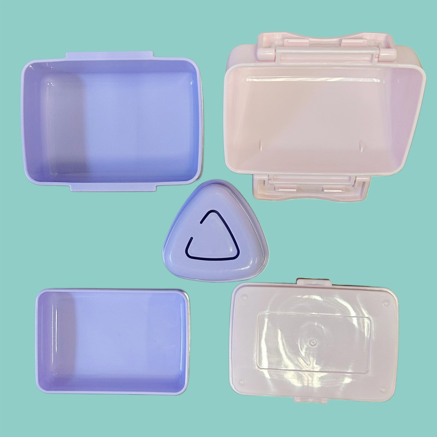 Kuromi Onigiri Bento Box (1 Stk.) innen