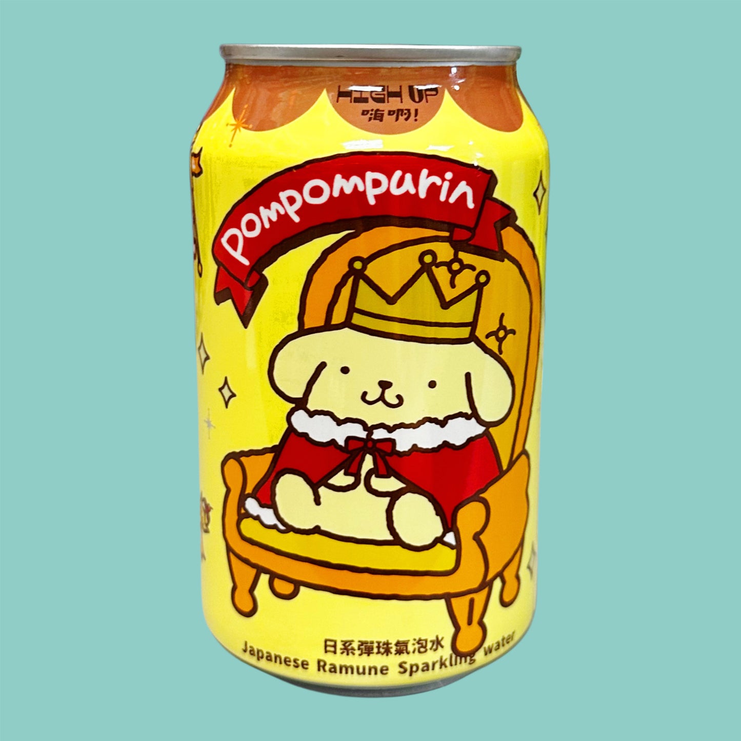 High up Sanrio Pompompurin Ramune 330ml