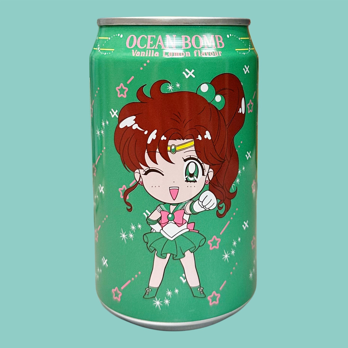 Ocean Bomb Sailor Moon Crystal Sailor Jupiter (versch. Designs & Geschmackssorten) 330ml