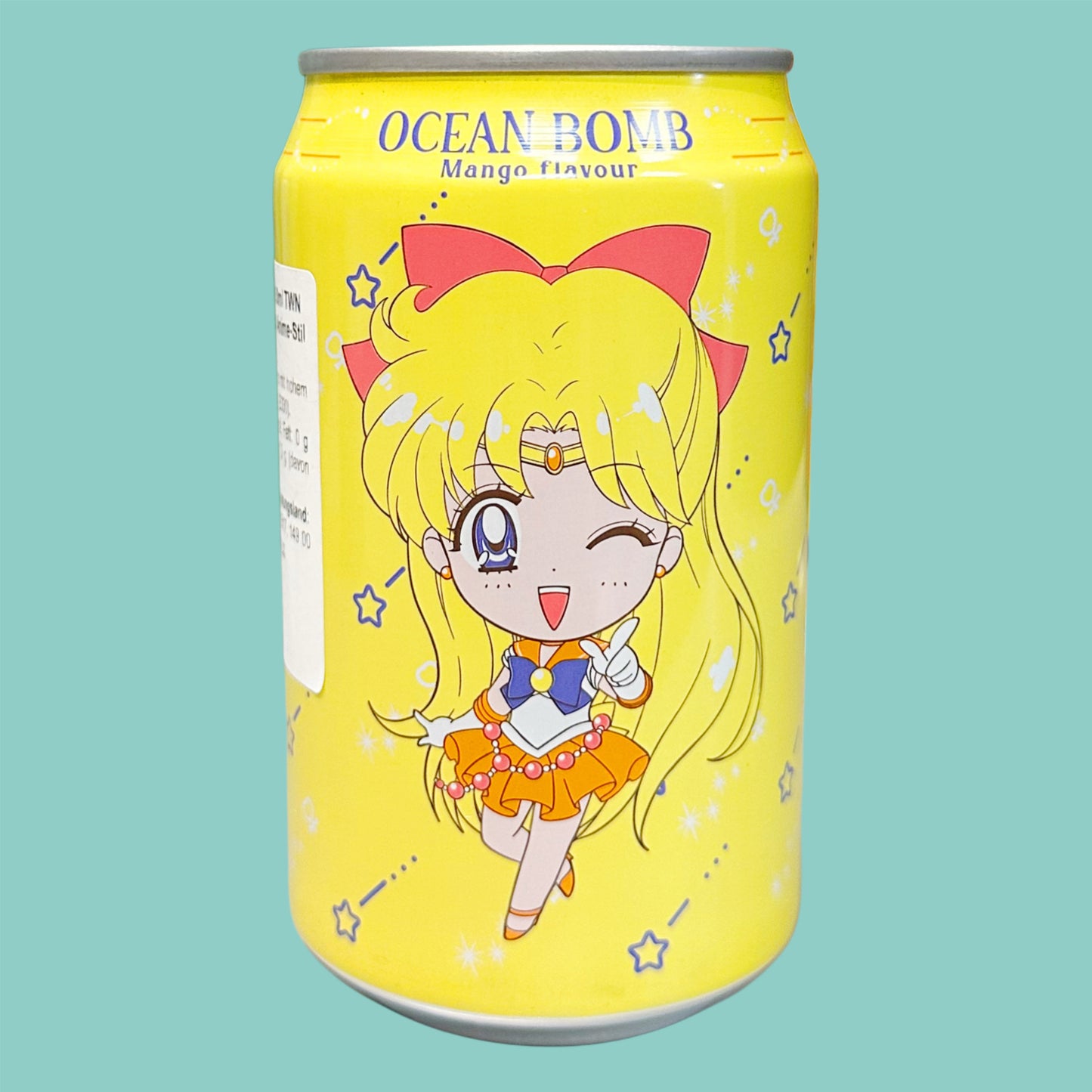 Ocean Bomb Sailor Moon Crystal Sailor Venus Mango Geschmack (versch. Designs) 330ml