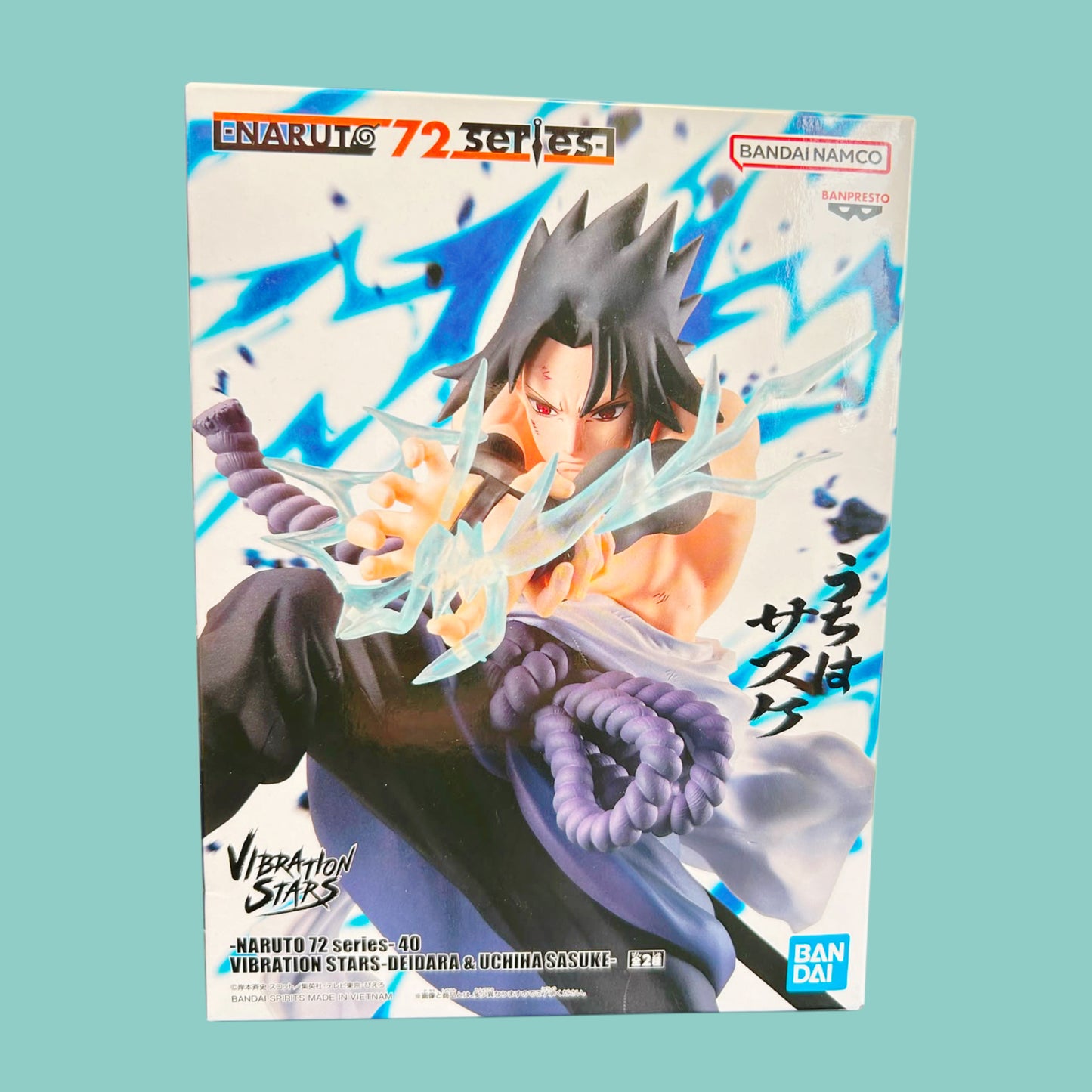 Bandai Namco Naruto 72 Series Sasuke Uchiha Figur