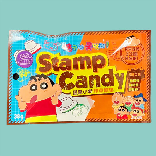 Shin Chan Stamp Candy Karamell 38g