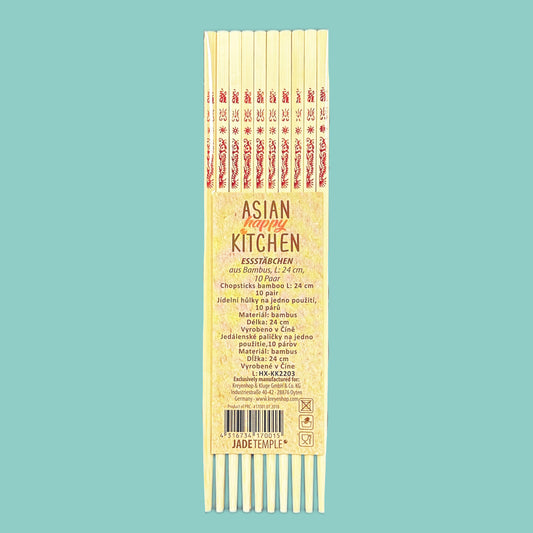 Asian Happy Kitchen Essstäbchen (10 Paar)