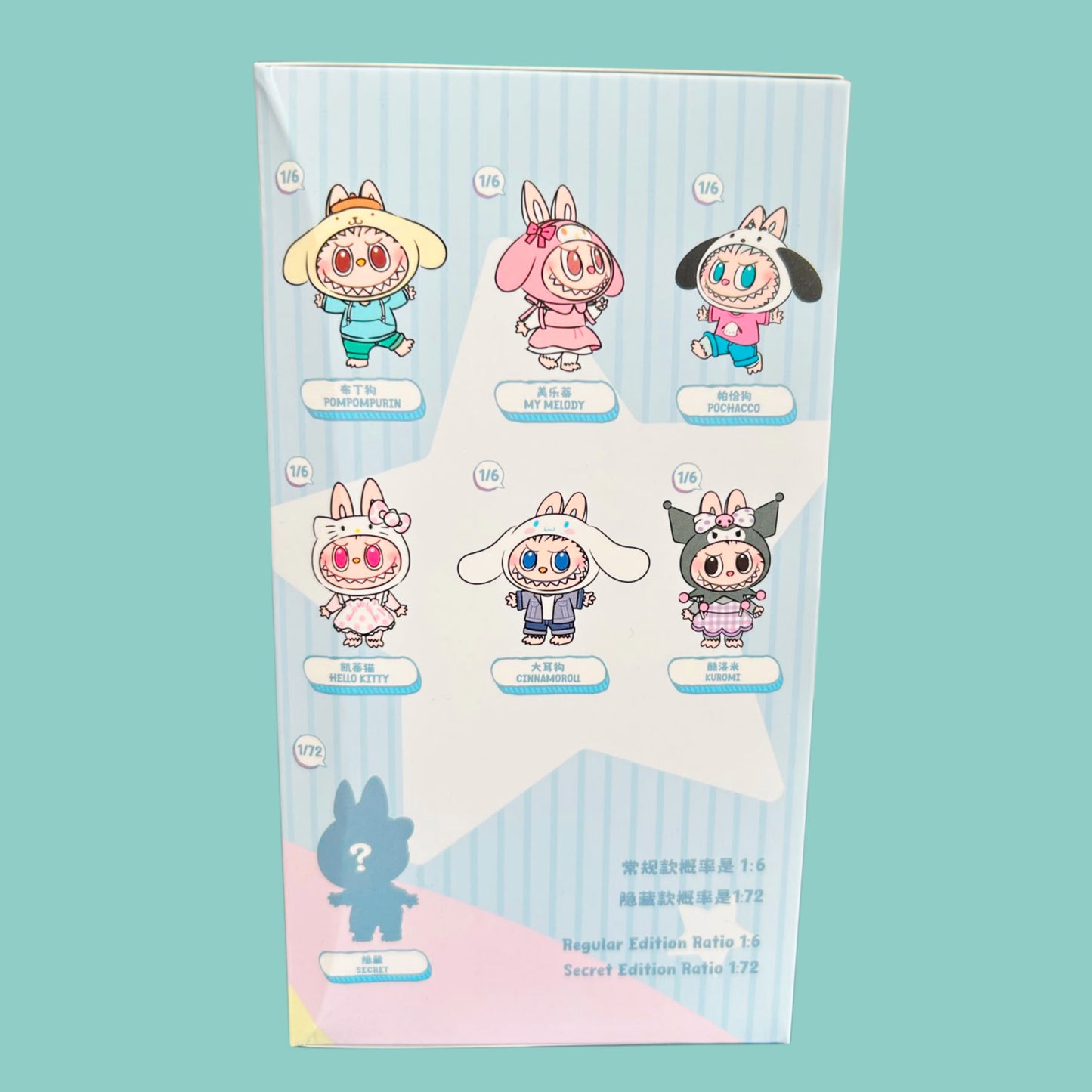 Pop Mart The Monsters X Sanrio Characters Blind Box seite