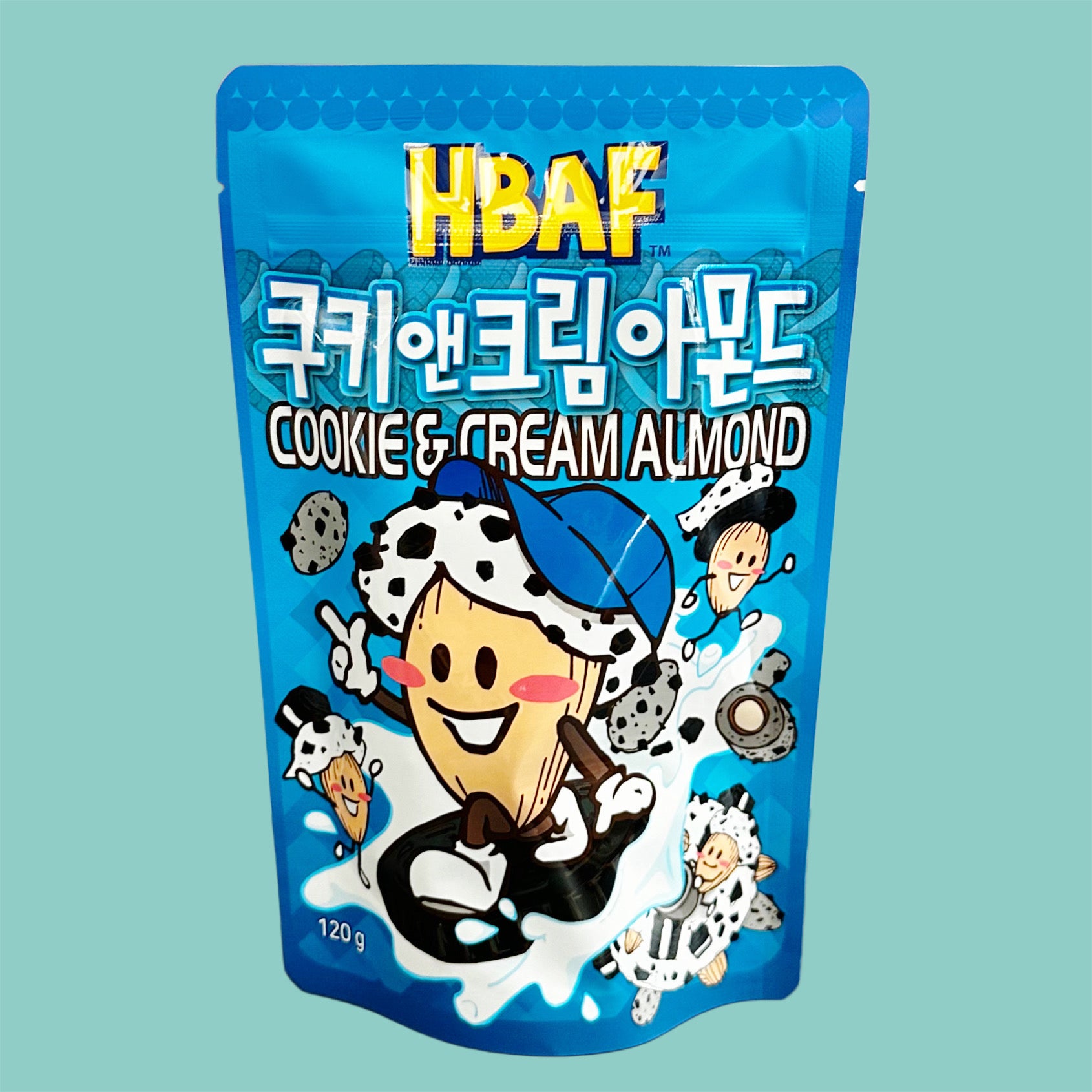 HBAF Cookies & Cream Mandeln 120g