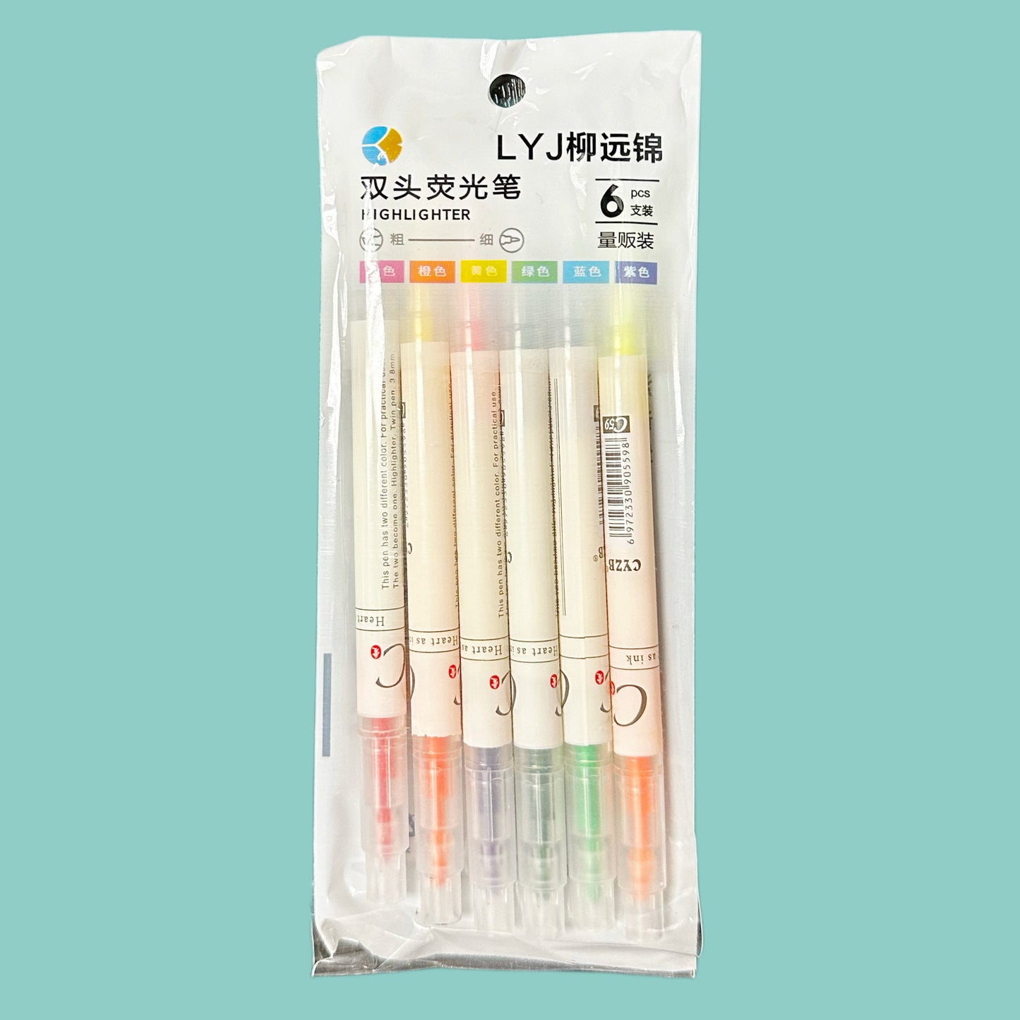 LYJ Highlighter Set (6 Stk.)