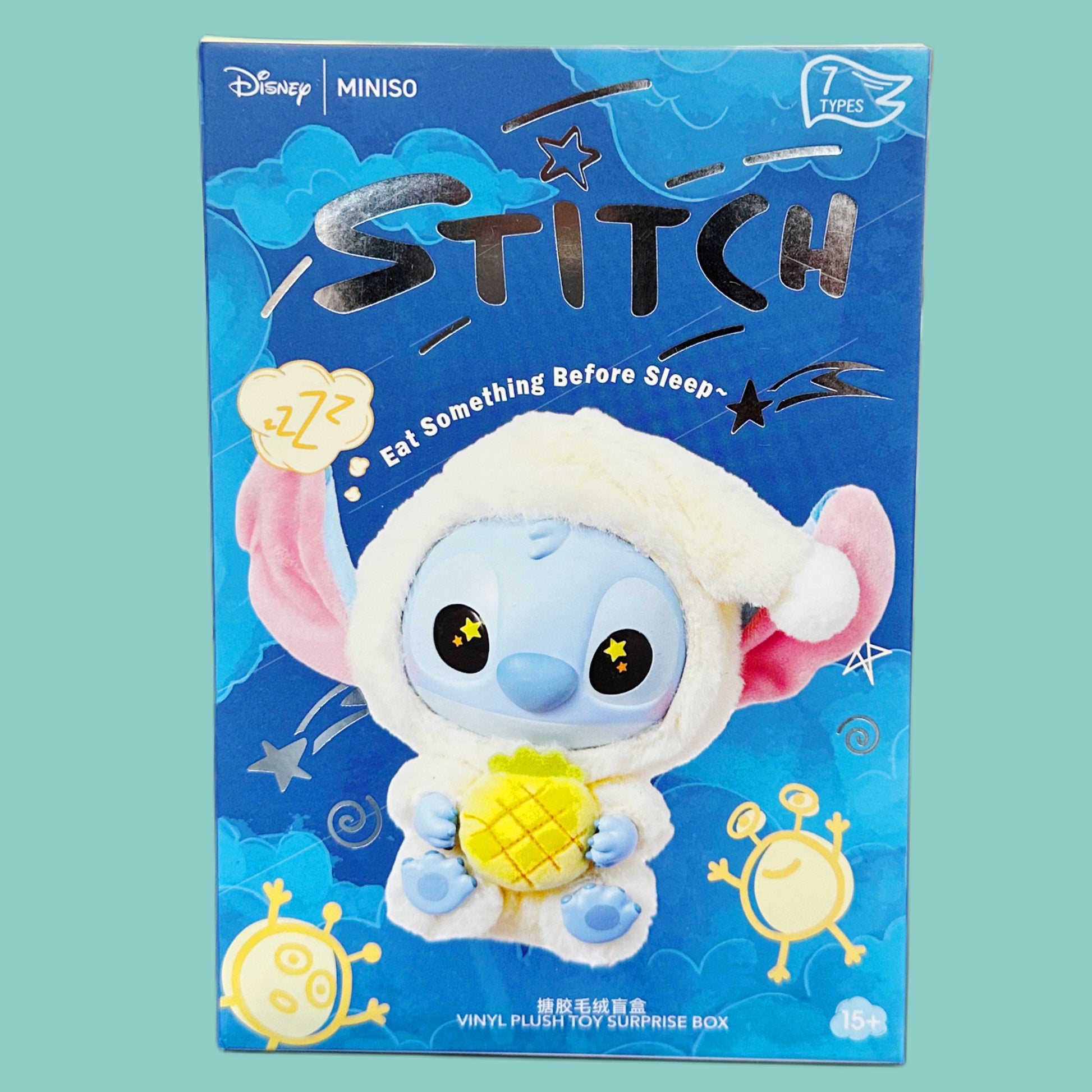 Disney x Miniso Stitch ,,Esse etwas vor dem Schlafen'' Blindbox (1 Stk.)
