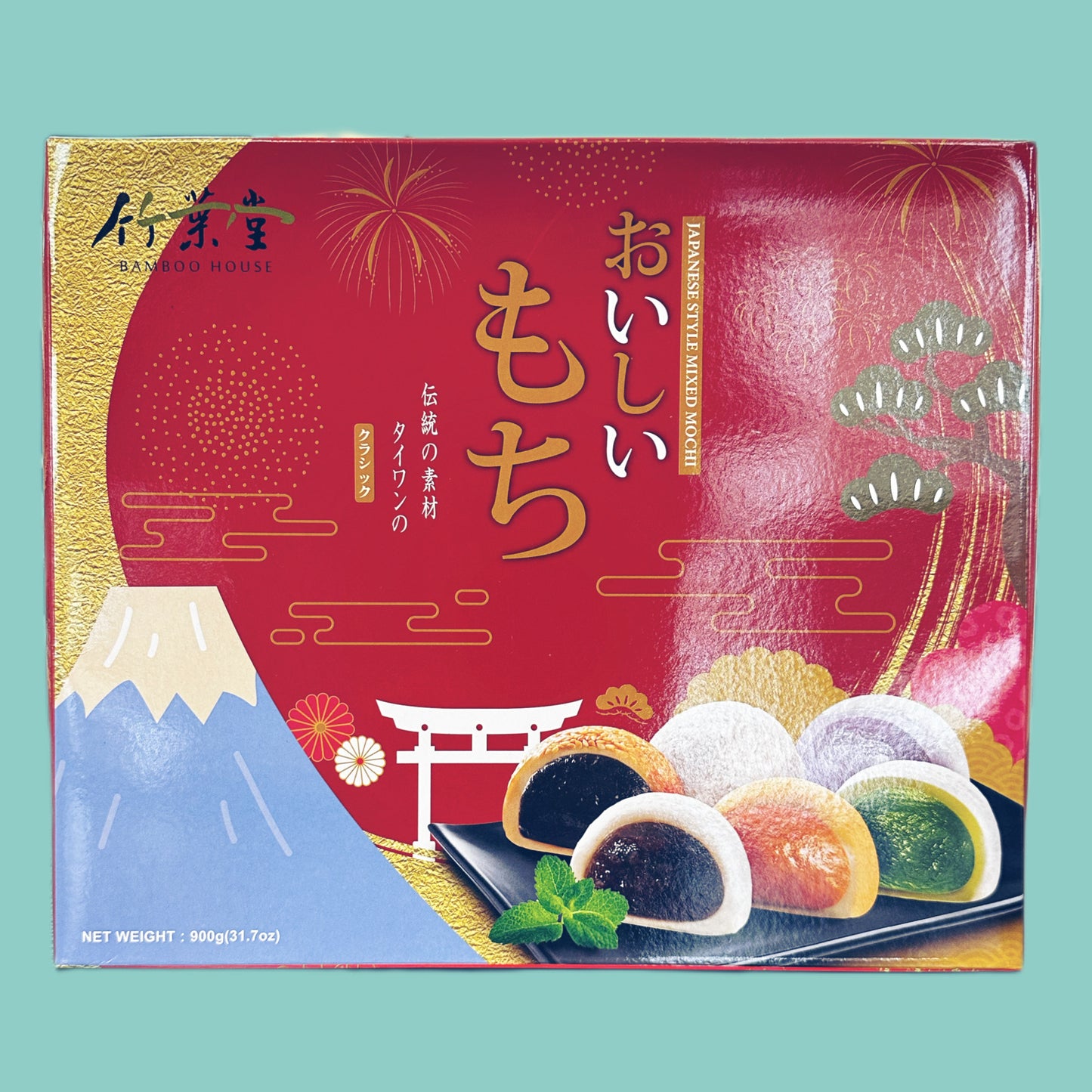 Bamboo House Mochi gemischte Sorten japanischer Art 900g