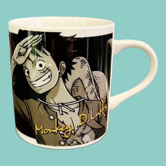 One Piece monochrome Tasse (versch. Charakter) luffy
