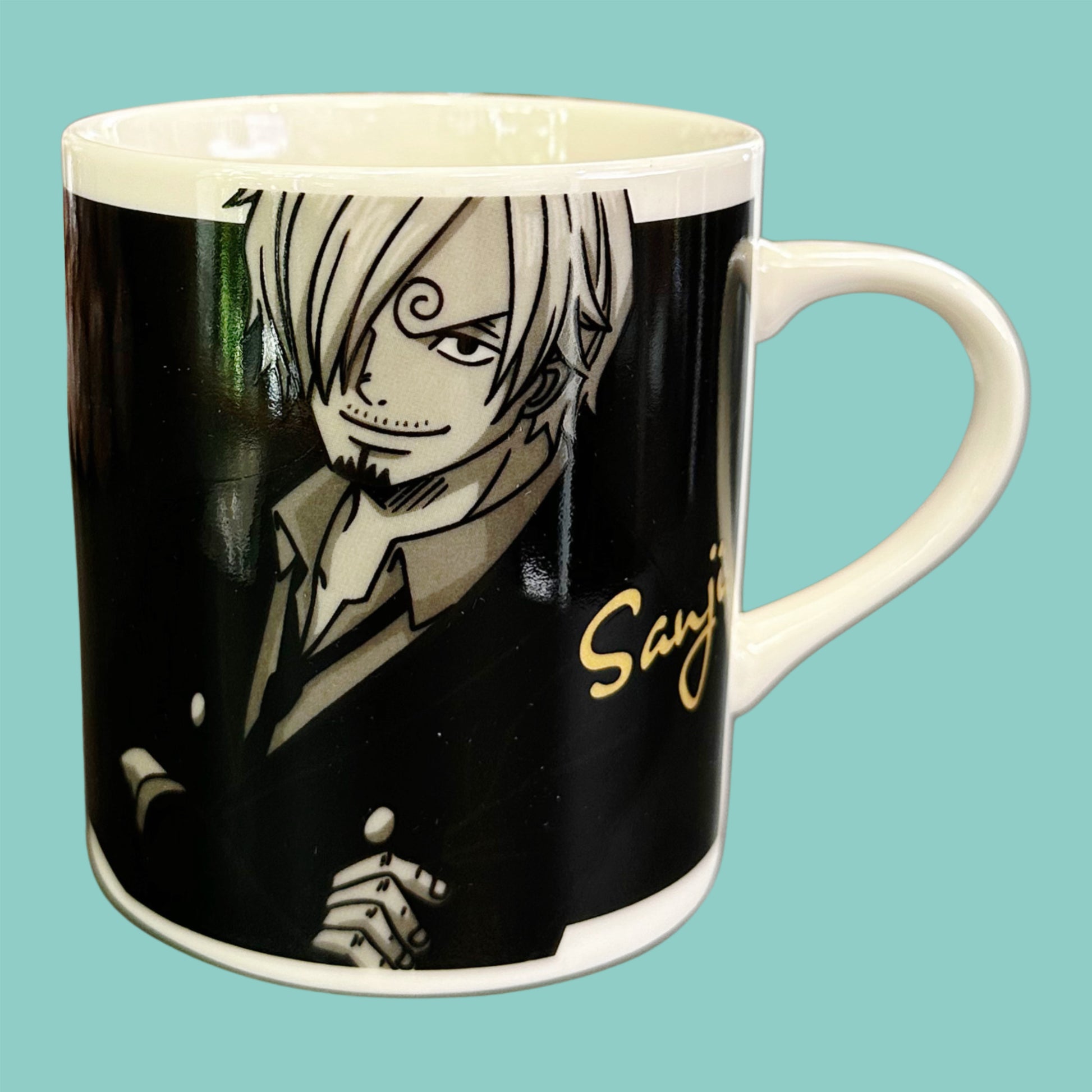 One Piece monochrome Tasse (versch. Charakter) sanji