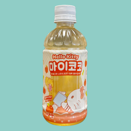 Sanrio Hello Kitty Apfel Getränk mit Stückchen 340ml