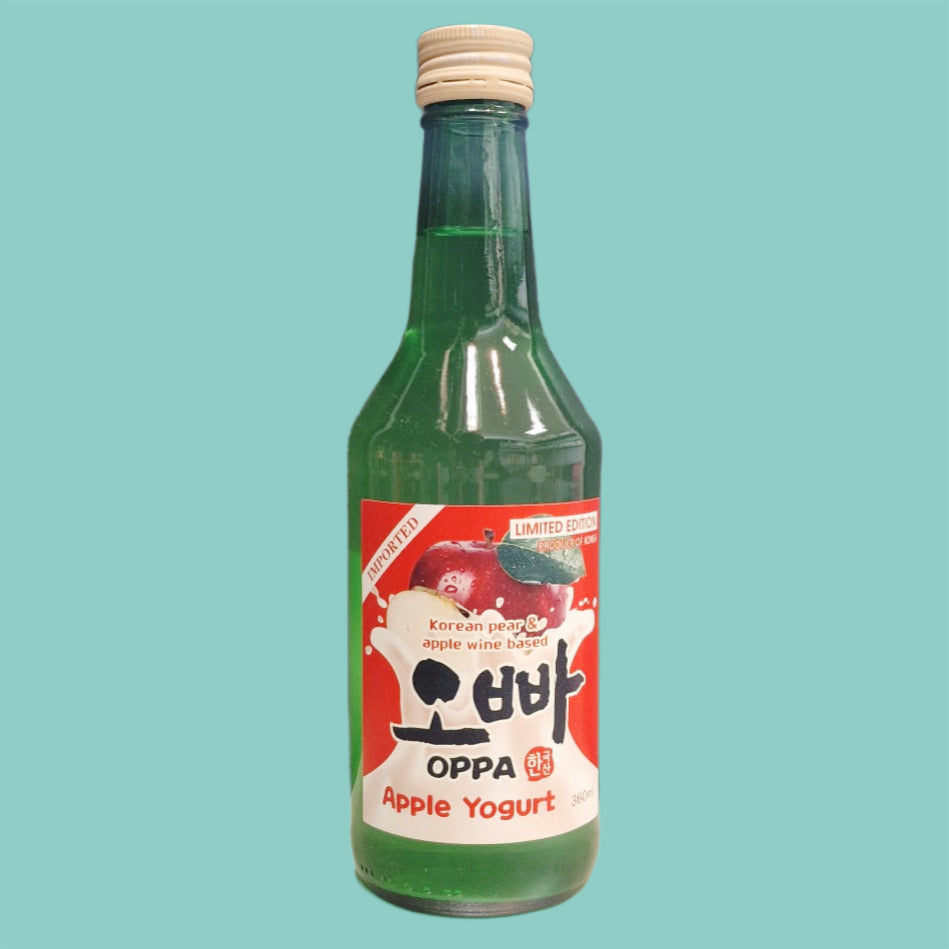 Oppa Soju Apfel-Joghurt 12% vol. 360ml – Yuzu Asia Online Shop Oppa Soju Apfel-Joghurt 12% vol. 360ml – Yuzu Asia Online Shop