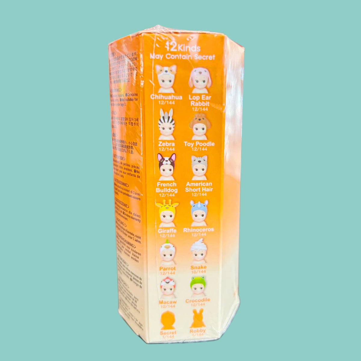 Sonny Angel Animal Series Ver. 3 Blind Box hinten