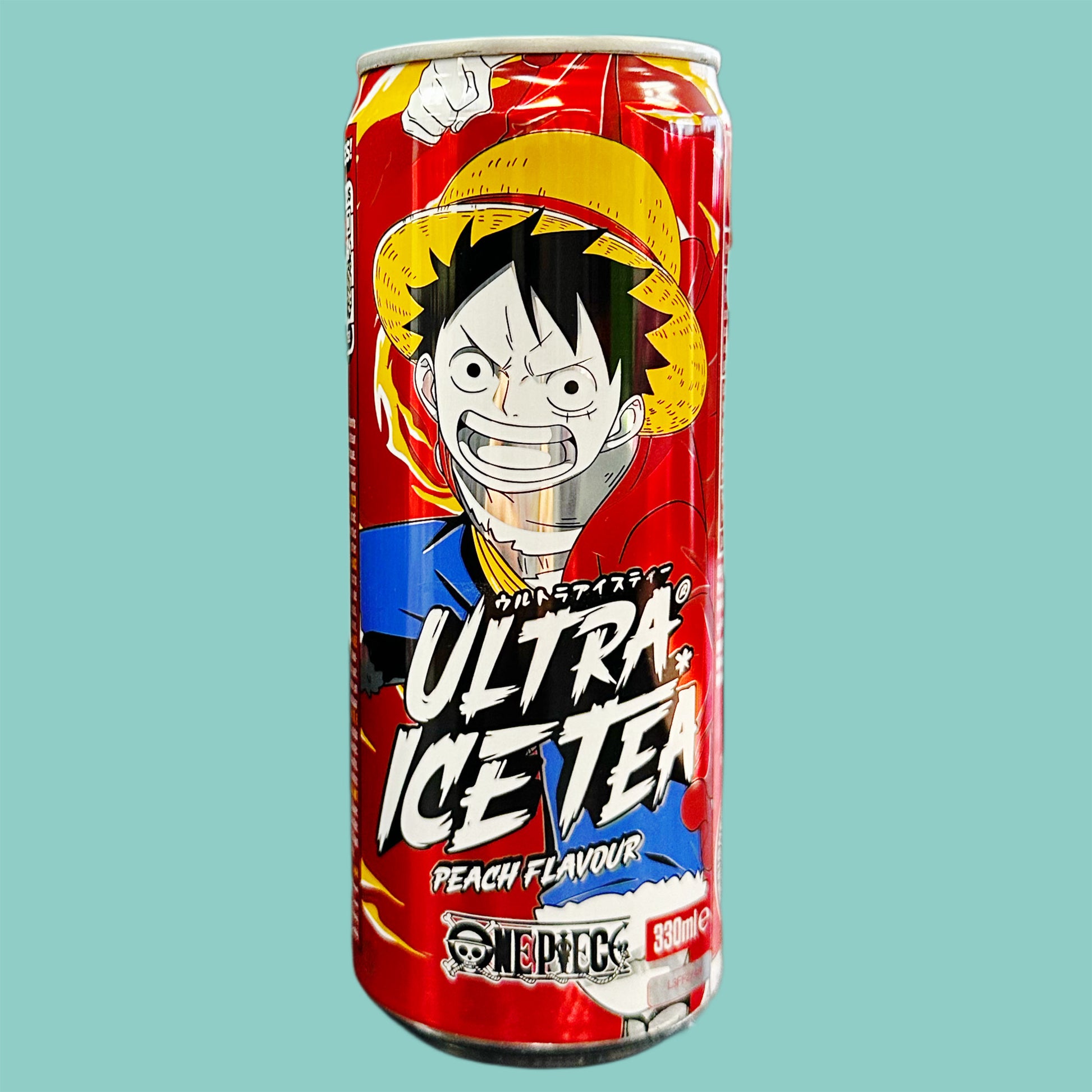 Ultra Ice Tea Bio-Pfirsich One Piece Ruffy 330mlUltra Ice Tea Bio-Pfirsich One Piece Ruffy 330ml