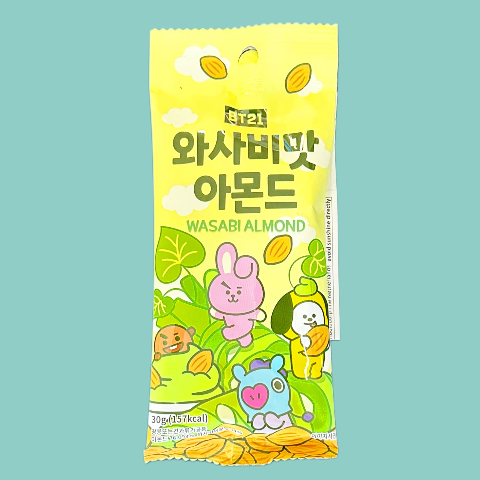 BT21 Mandeln (versch. Geschmackssorten) 30g wasabi