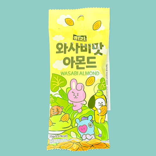 BT21 Mandeln (versch. Geschmackssorten) 30g wasabi