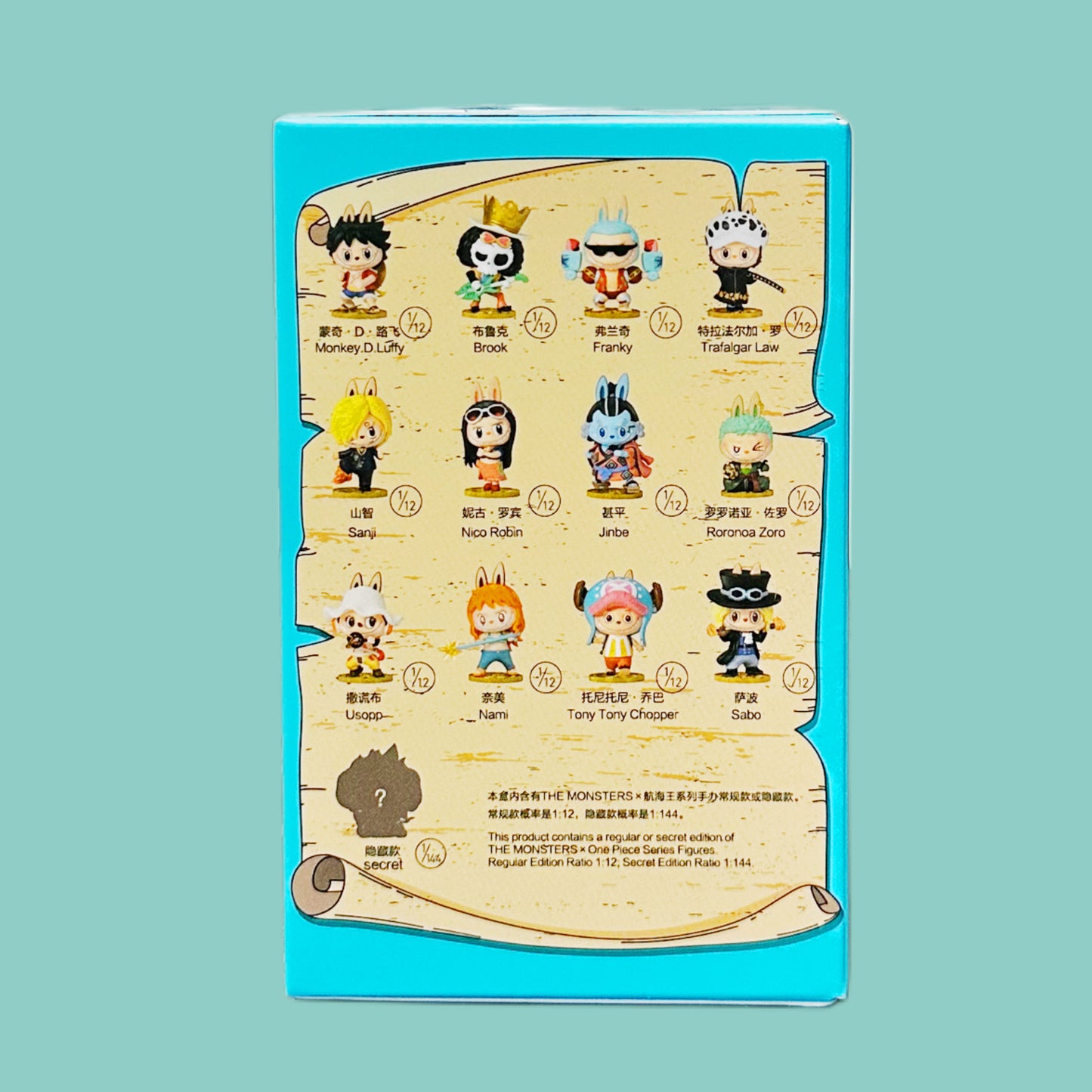 Pop Mart The Monsters x One Piece Blindbox (1 Stk.) hinten