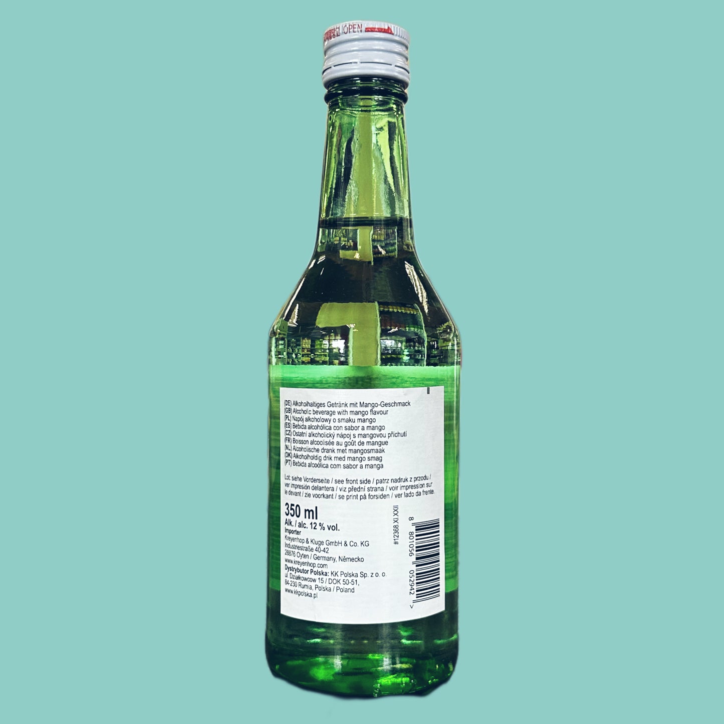 Chum Churum Soju Mango 12% vol. 350ml hinten