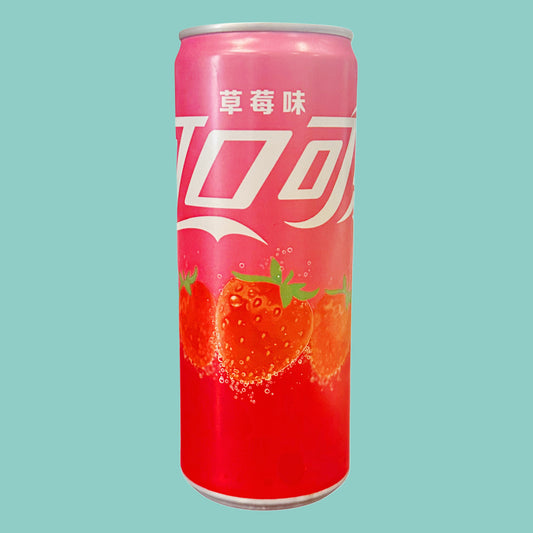 Coca Cola China exklusiv Erdbeere 330ml