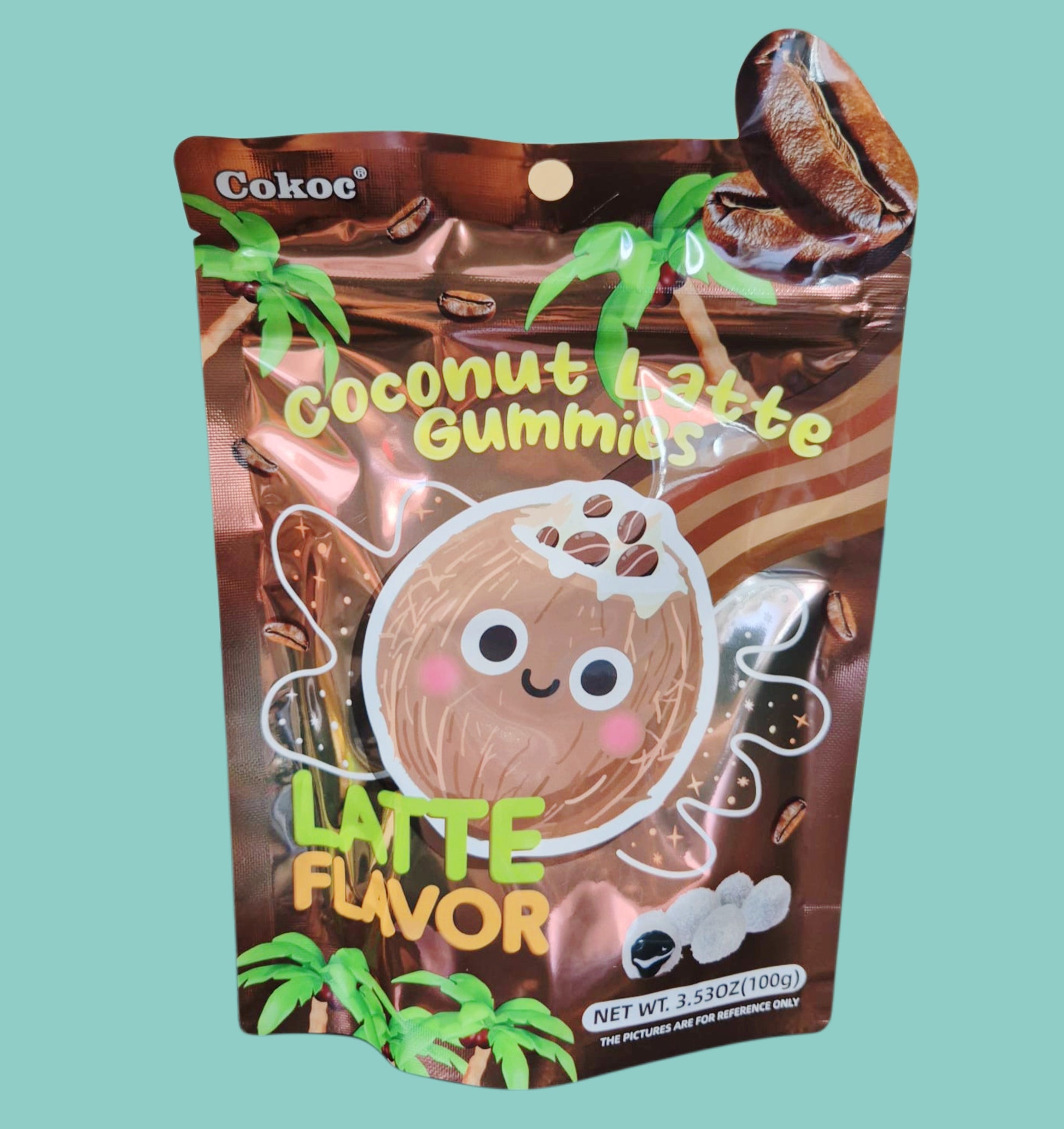 Cokoc Kokosnuss Latte Gummibärchen 100g