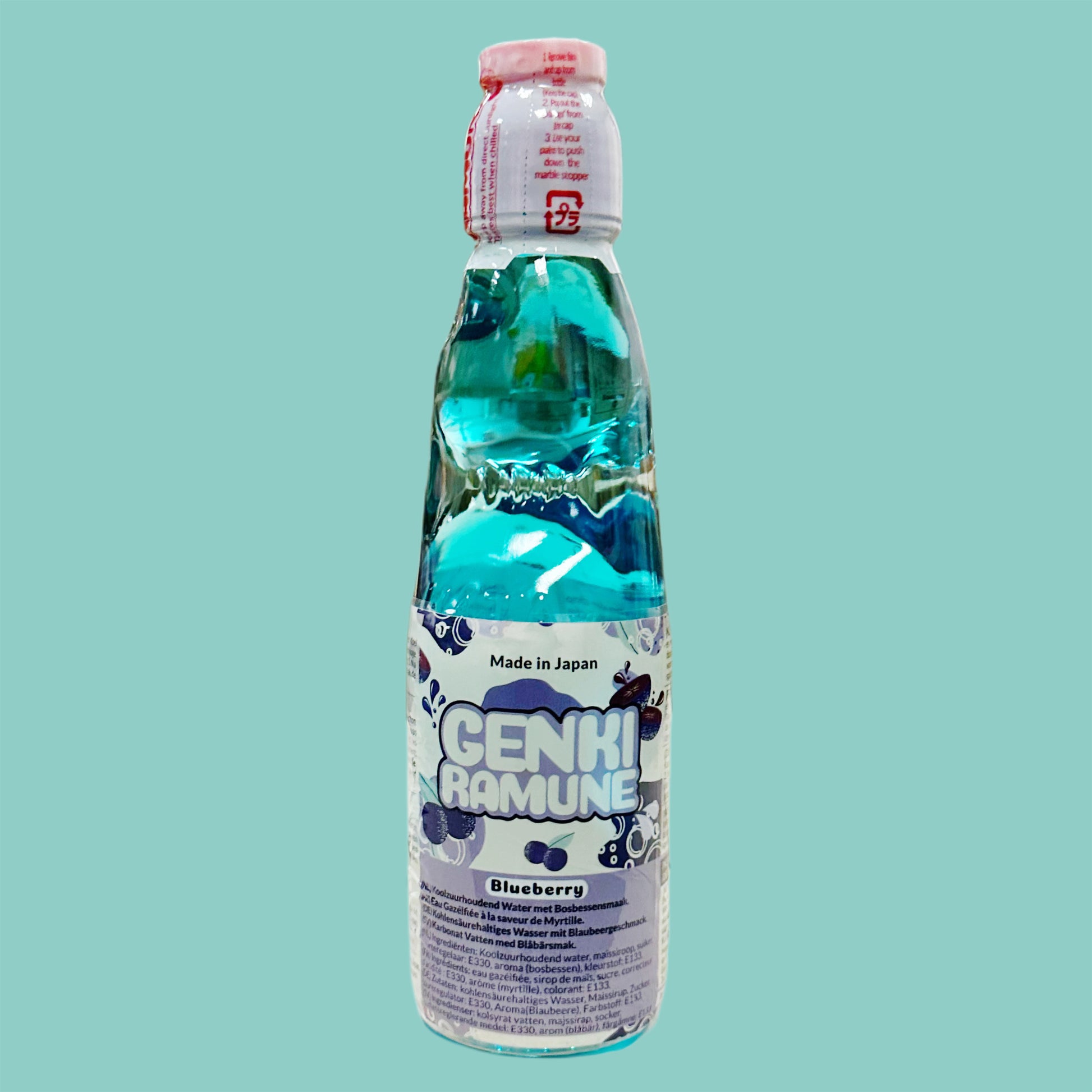 Genki Ramune Blaubeere