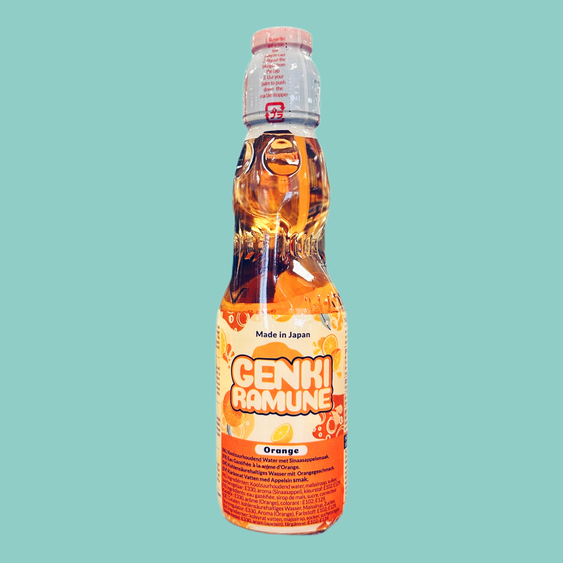 Genki Ramune Orange 200ml