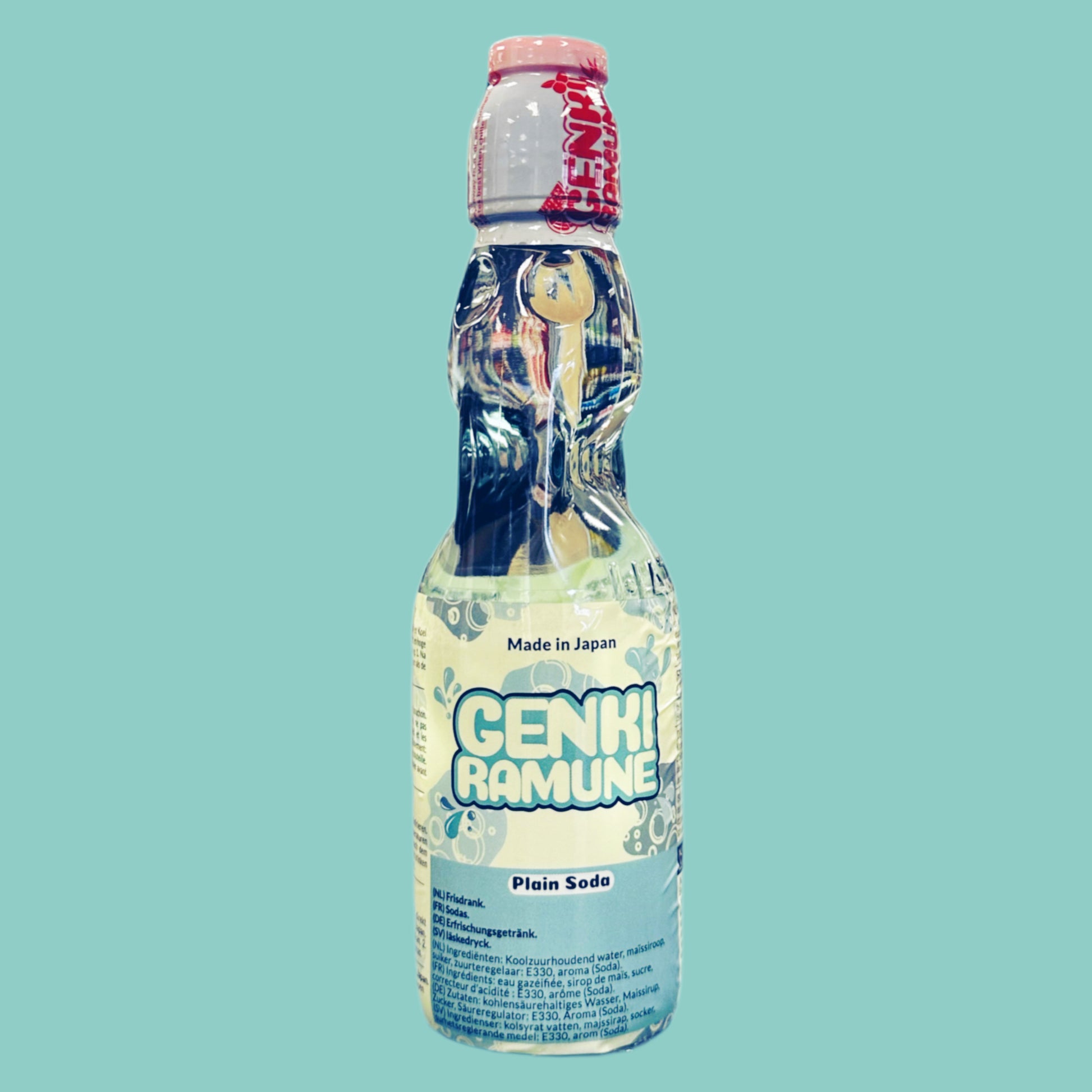 Genki Ramune Plain Soda 200ml