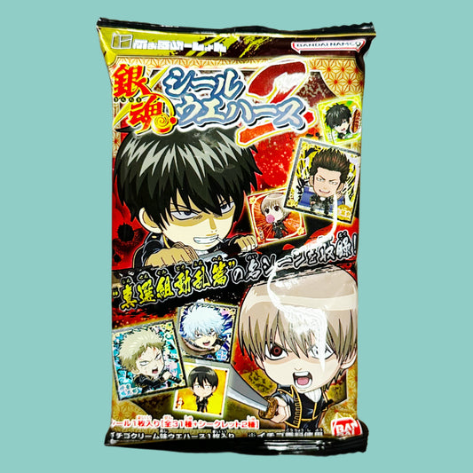 Bandai Gintama Sticker mit Waffel 14g