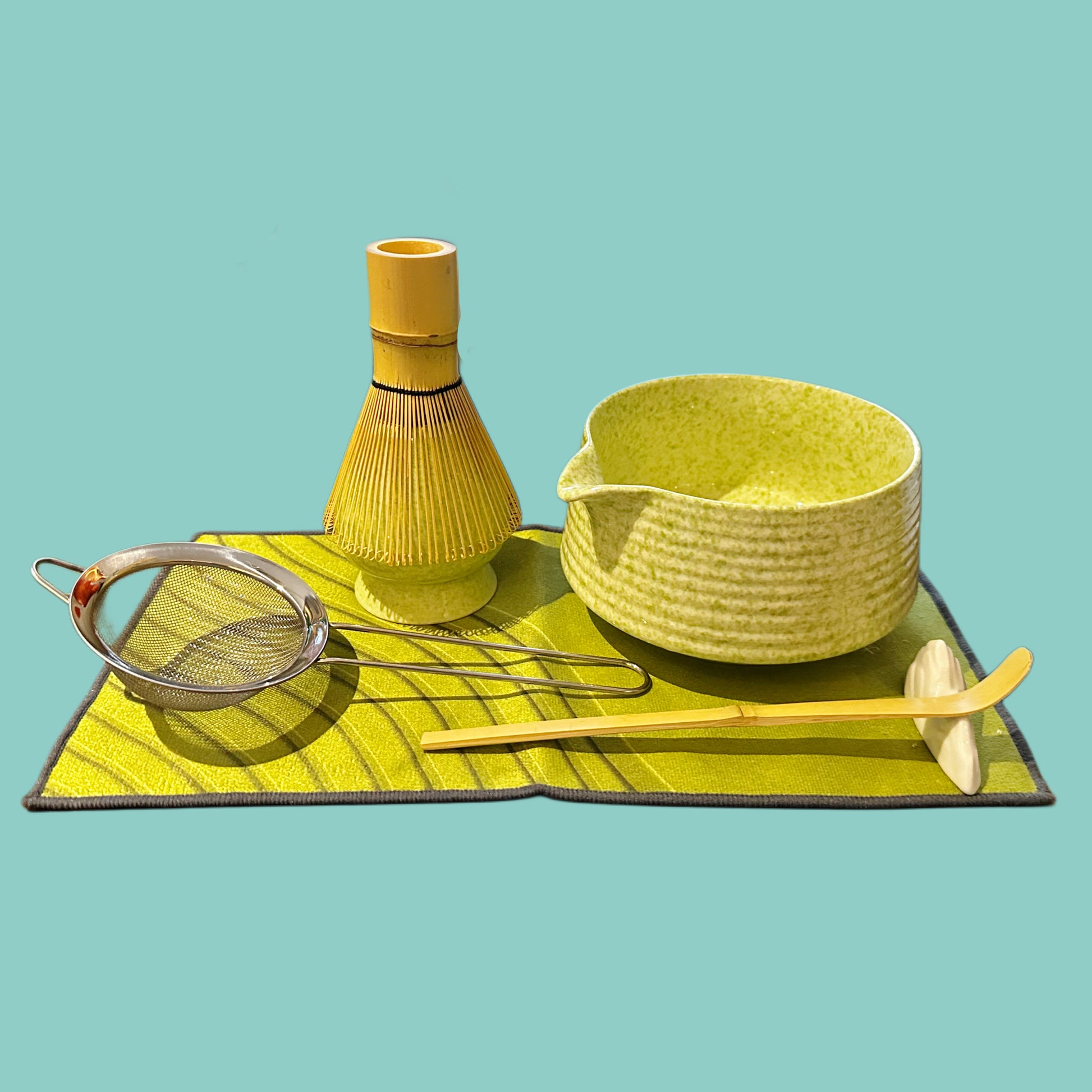 Grünes Matcha Set 7-teilig (1 Set)