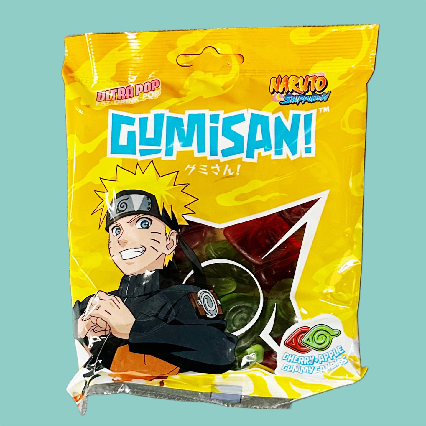 Ultrapop Gumisan Naruto Shippuuden Konoha Gummibärchen 180g