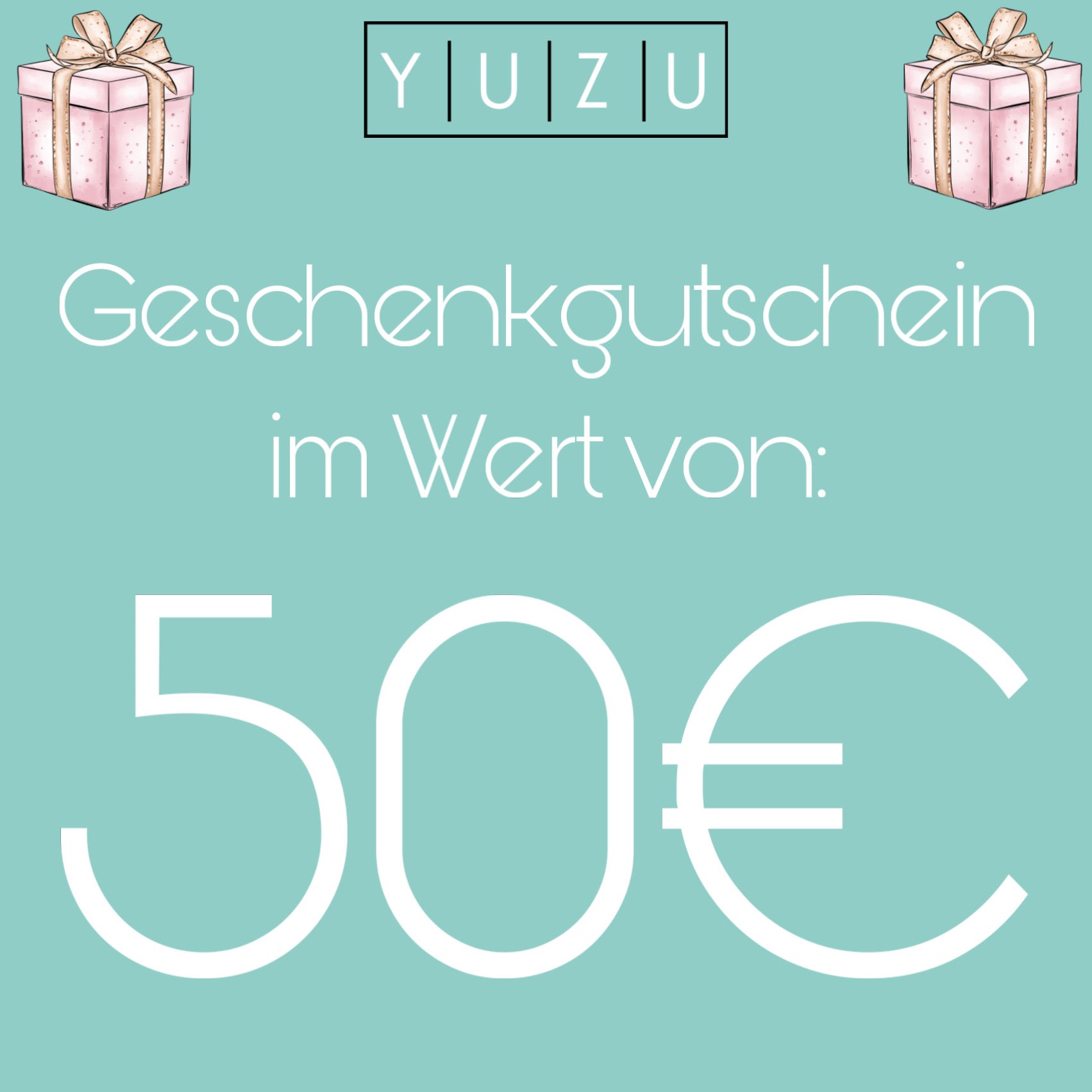 Geschenkgutschein im Wert von 50€