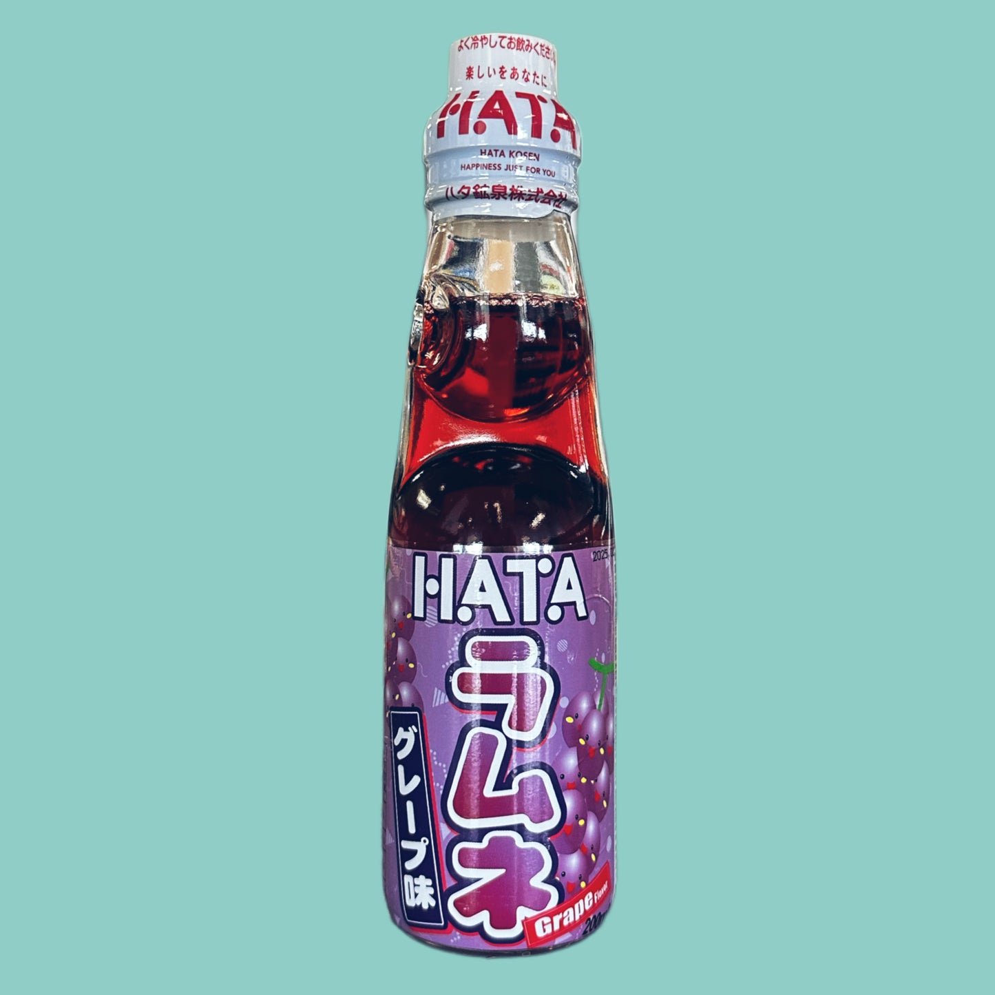 Hatakosen Ramune Traube 200ml