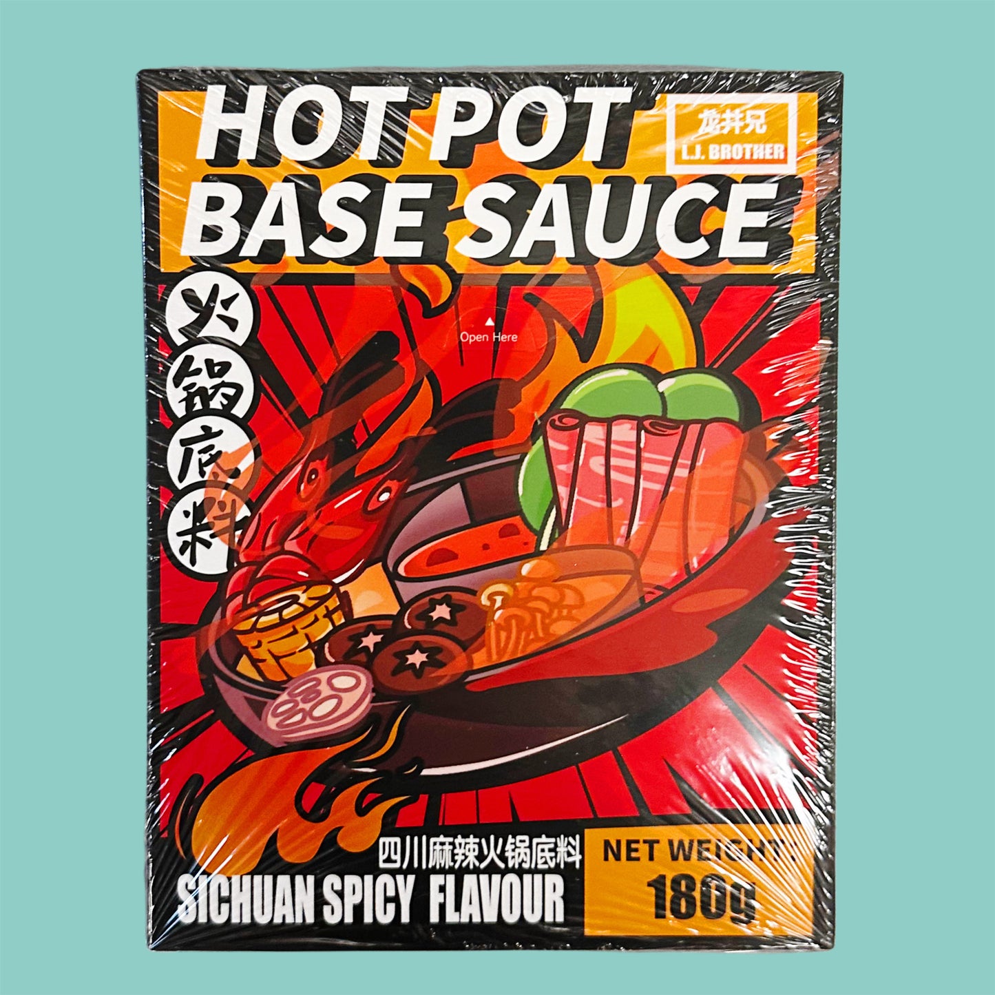 L.J. Brothers Hot Pot scharfe Sichuan Basis 180g