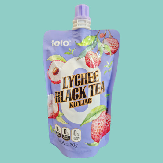 Ioio Konjak Jelly (versch. Geschmacksrichtungen) 150g schwarztee litschi