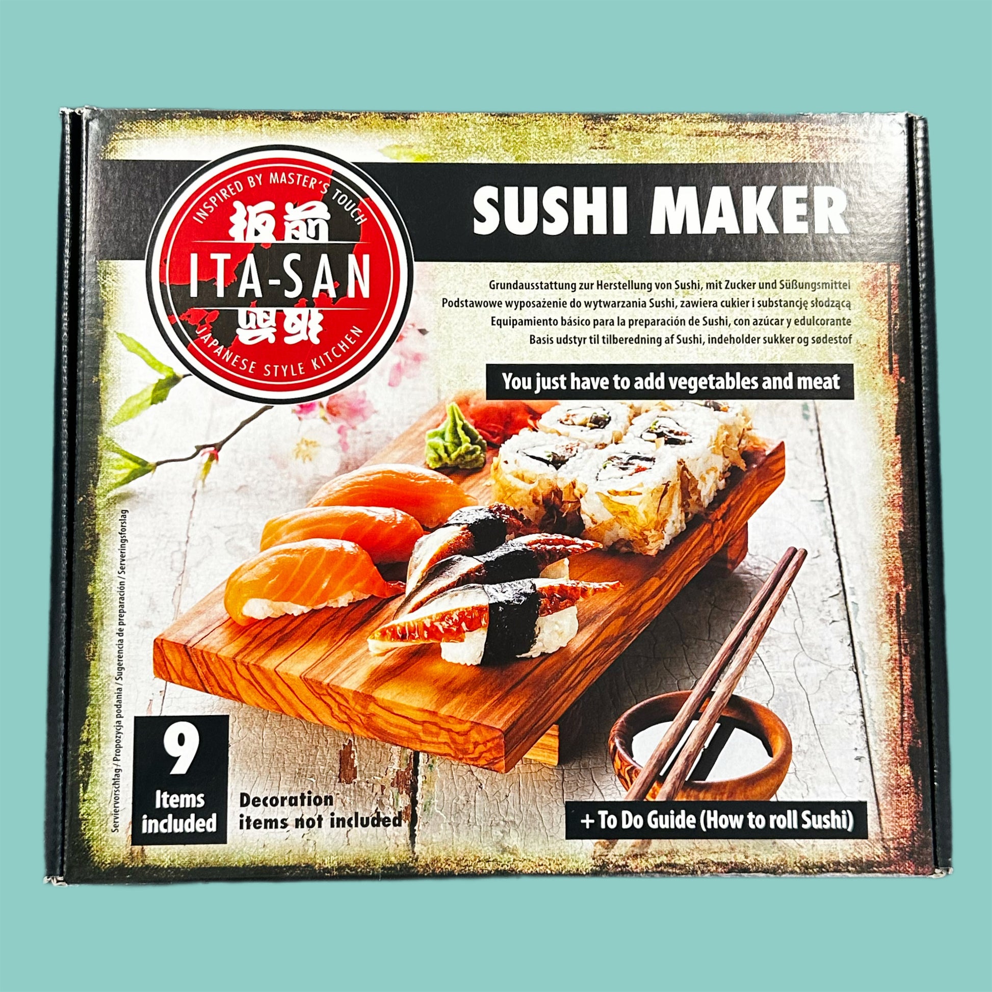 Ita San Sushi Maker Set (9 Items)