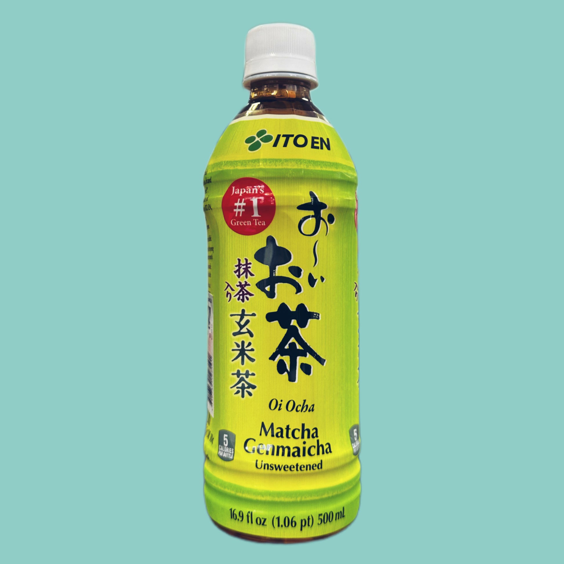 Ito En Oi Ocha Matcha Genmaicha ungesüßter grüner Tee 500ml