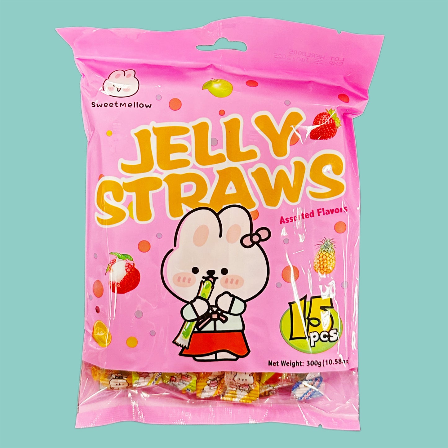 Sweet Mellow Jelly Straws