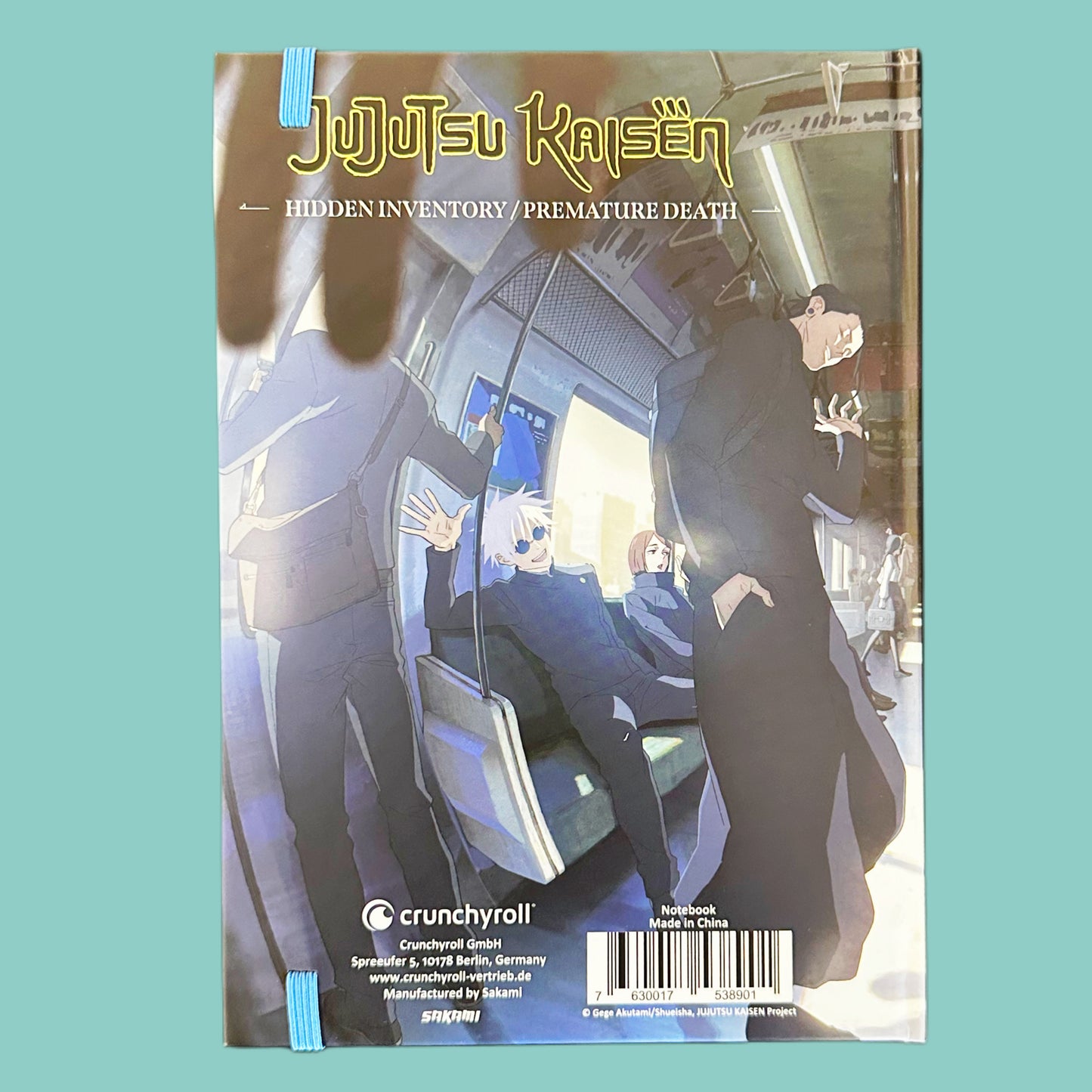 Jujutsu Kaisen Shibuya Vorfall Notizbuch (1 Stk.) hinten