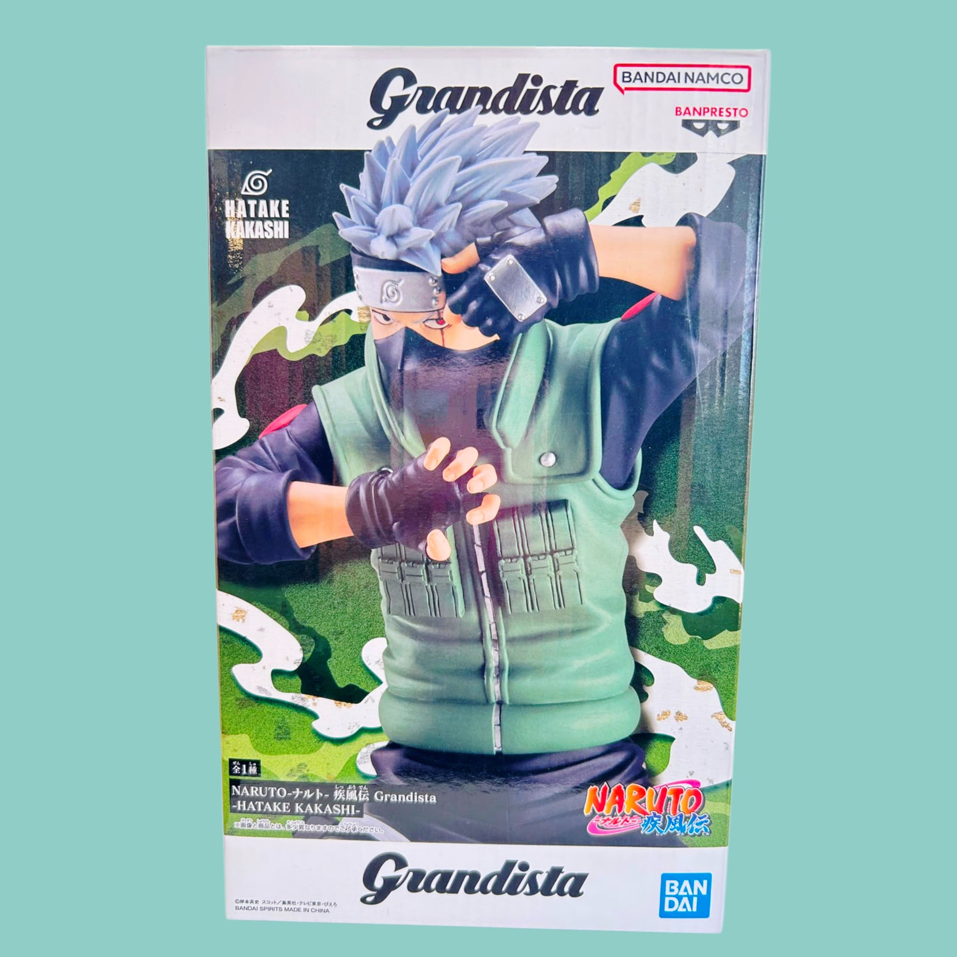 Bandai Namco Grandista Naruto Kakashi Hatake Figur