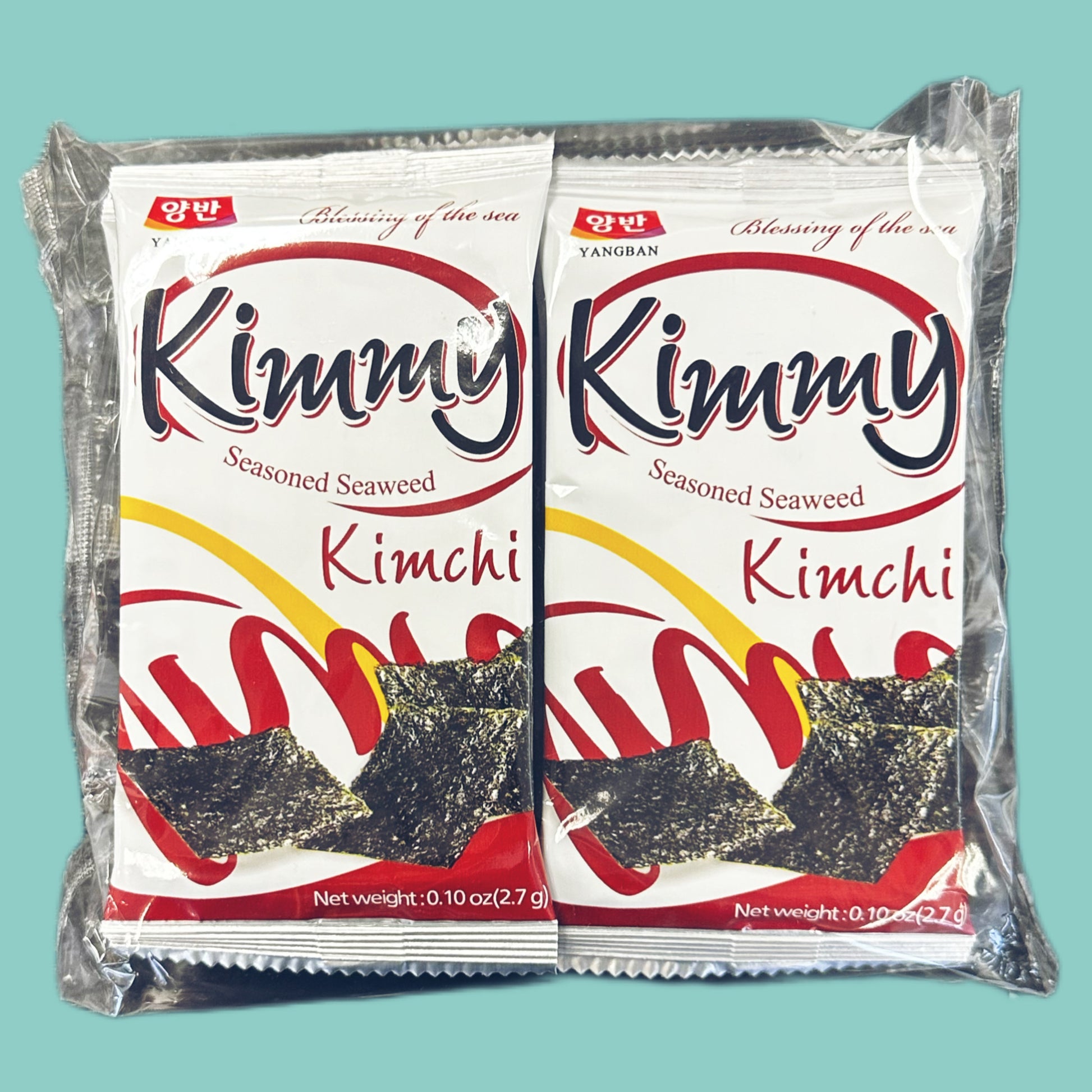 Dongwon Yangban Kimmy Seealgen Snack Kimchi (8x2,7g) 21,6g