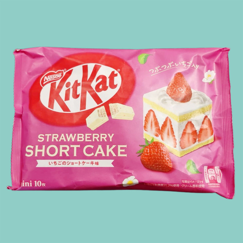 Nestle Kit Kat Erdbeer Shortcake Mini 124g