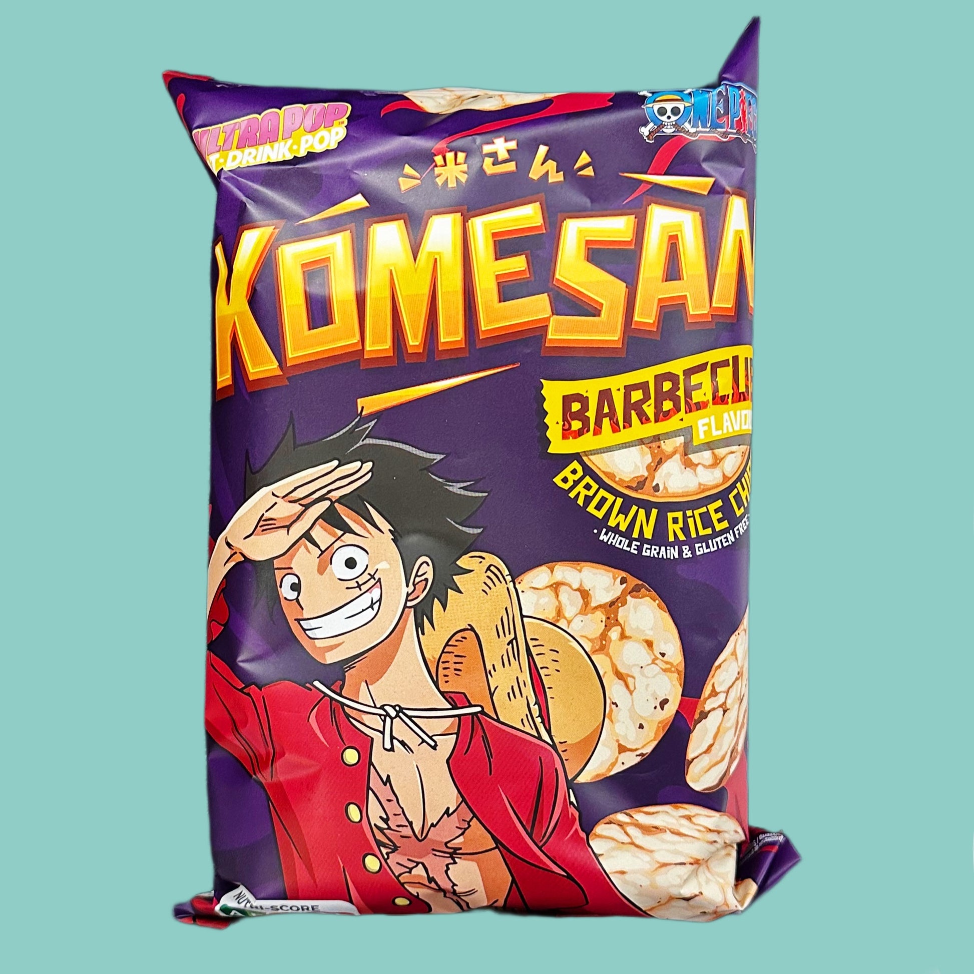 Komesan Reischips One Piece Luffy Barbecue 60g