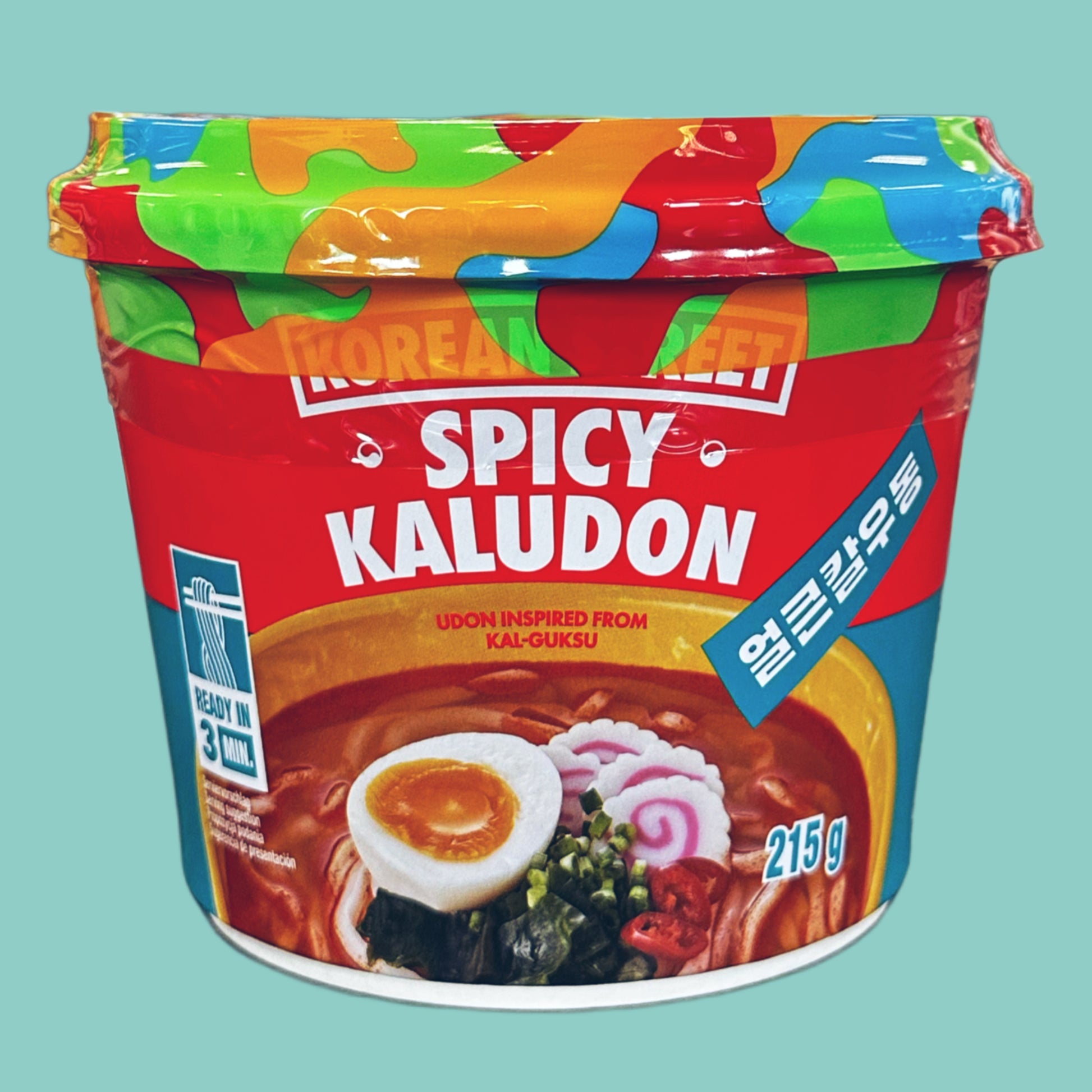 Korean Street Instant Udon scharfes Kaludon 215g