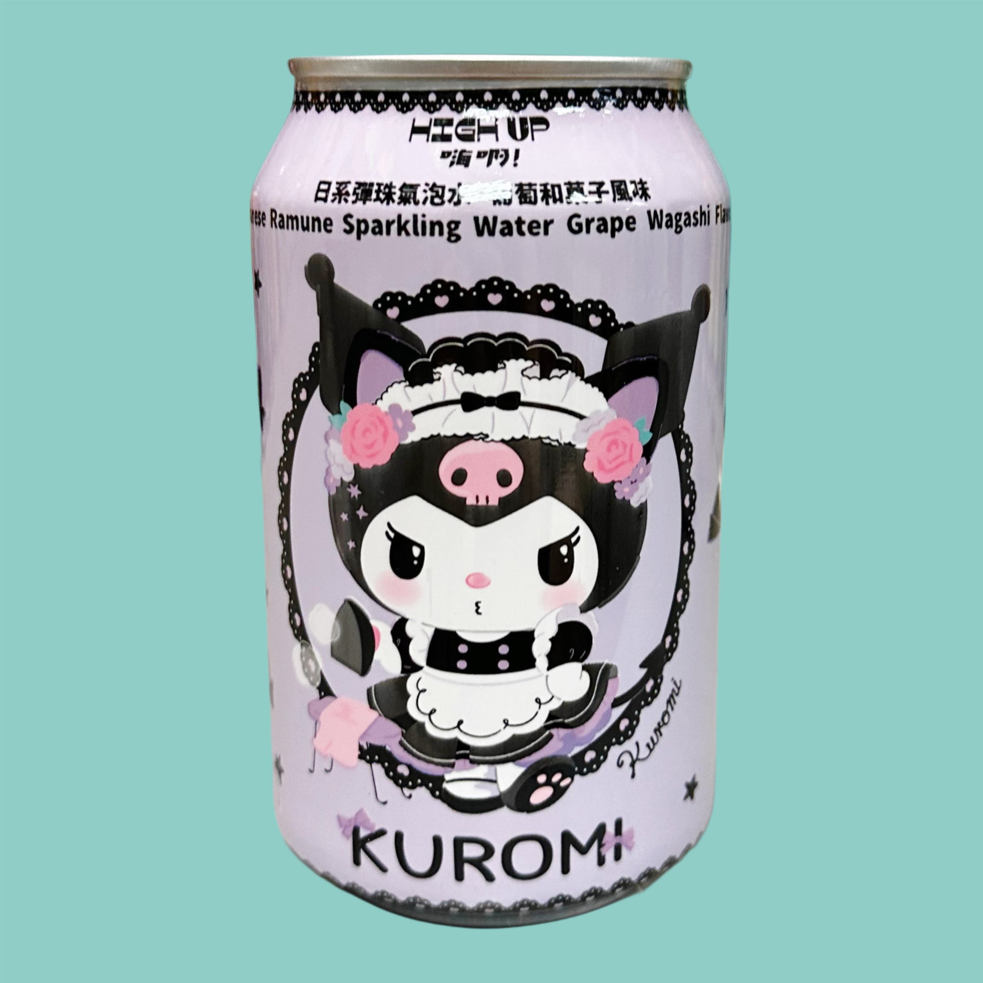High up Sanrio Kuromi Traube Ramune 330ml