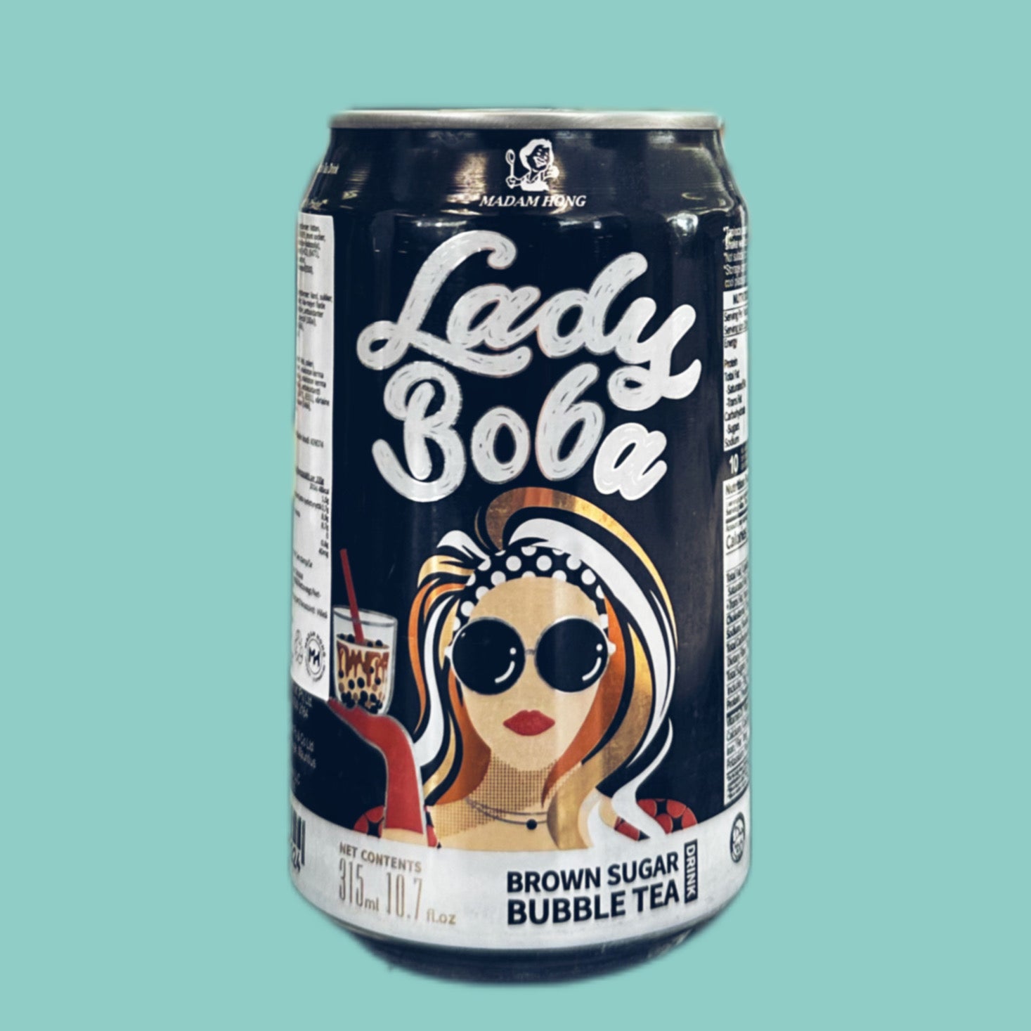 Lady Boba Brown Sugar Bubble Tee 315ml