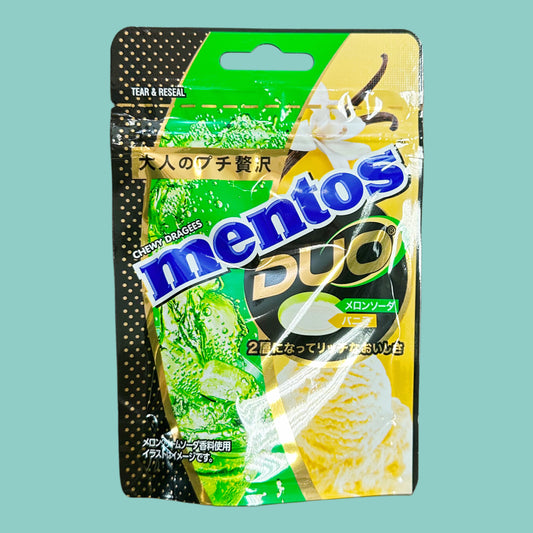 Mentos Duo Melonen Soda & Vanille Eiscreme 45g
