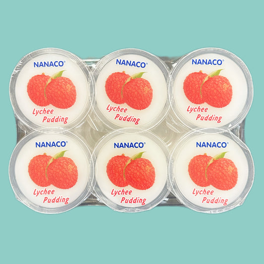 Nanaco Nata de Coco Pudding Litschi 480g